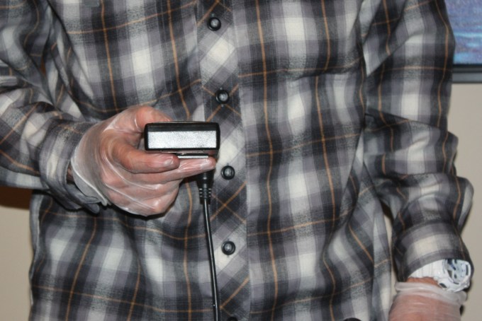 The man dishing out the pain at a click of a button!