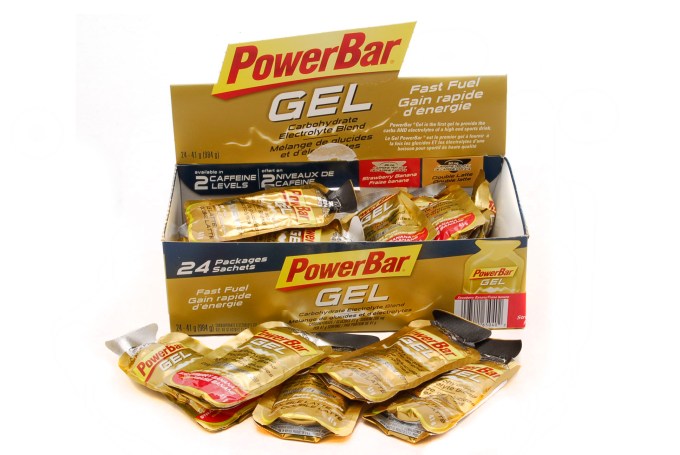 PowerBar Double Latte and Strawberry Banana Gels