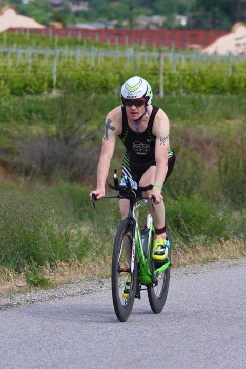Climbing on Black Sage road