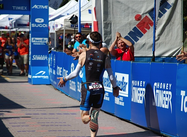 Words can't express the feelings running down the finishing chute of an Ironman.  Looking forward to experiencing it on Alii Drive next.